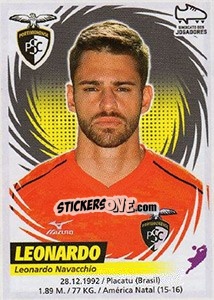 Sticker Leonardo - Futebol 2018-2019 n. 190 - Panini