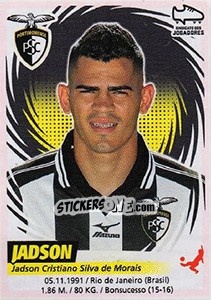 Sticker Jadson - Futebol 2018-2019 n. 191 - Panini