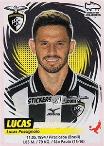 Sticker Lucas - Futebol 2018-2019 n. 194 - Panini