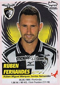 Sticker Rúben Fernandes - Futebol 2018-2019 - Panini