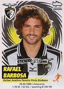 Sticker Rafael Barbosa - Futebol 2018-2019 n. 202 - Panini