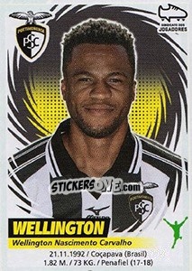 Sticker Wellington - Futebol 2018-2019 - Panini