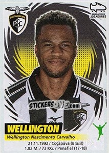 Sticker Wellington - Futebol 2018-2019 n. 205 - Panini