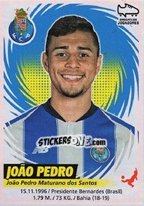 Figurina João Pedro - Futebol 2018-2019 - Panini