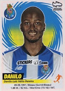 Sticker Danilo Pereira - Futebol 2018-2019 - Panini