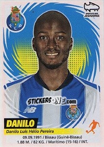 Sticker Danilo Pereira - Futebol 2018-2019 n. 214 - Panini