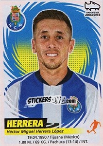 Sticker Hector Herrera - Futebol 2018-2019 n. 216 - Panini