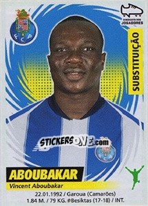 Sticker Vincent Aboubakar - Futebol 2018-2019 n. 222bis - Panini