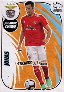 Sticker Jonas - Futebol 2018-2019 n. 225 - Panini
