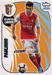 Sticker Paulinho - Futebol 2018-2019 n. 227 - Panini