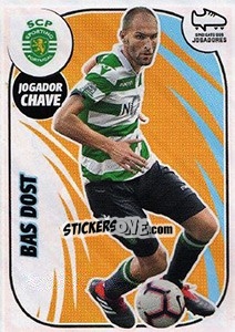 Sticker Bas Dost - Futebol 2018-2019 n. 237 - Panini