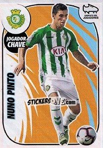 Sticker Nuno Pinto - Futebol 2018-2019 - Panini