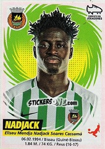 Cromo Nadjack - Futebol 2018-2019 - Panini