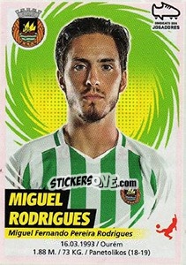 Cromo Miguel Rodrigues - Futebol 2018-2019 - Panini
