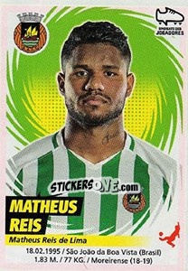 Sticker Matheus Reis - Futebol 2018-2019 n. 247 - Panini