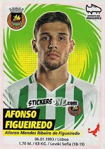 Sticker Afonso Figueiredo - Futebol 2018-2019 - Panini