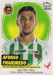Sticker Afonso Figueiredo - Futebol 2018-2019 n. 248 - Panini