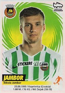 Cromo Jambor - Futebol 2018-2019 - Panini