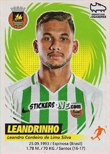 Cromo Leandrinho - Futebol 2018-2019 - Panini