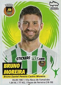 Sticker Bruno Moreira - Futebol 2018-2019 - Panini