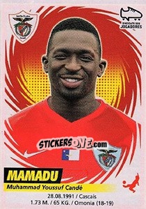 Figurina Mamadu - Futebol 2018-2019 - Panini