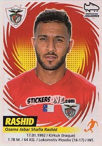 Cromo Rashid - Futebol 2018-2019 - Panini