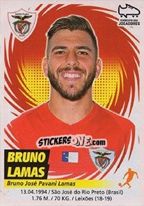 Sticker Bruno Lamas - Futebol 2018-2019 - Panini