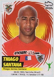 Figurina Thiago Santana - Futebol 2018-2019 - Panini