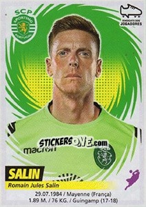 Sticker Romain Salin - Futebol 2018-2019 - Panini