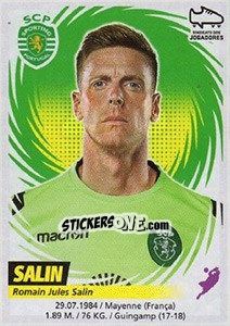 Sticker Romain Salin - Futebol 2018-2019 n. 276 - Panini