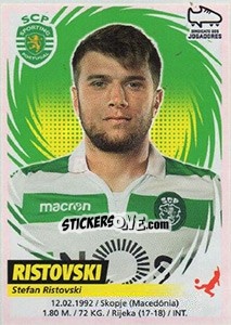 Sticker Stefan Ristovski - Futebol 2018-2019 n. 277 - Panini