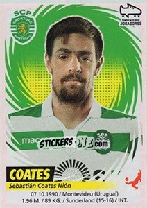 Sticker Sebastian Coates - Futebol 2018-2019 - Panini