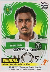Figurina Wendel - Futebol 2018-2019 - Panini