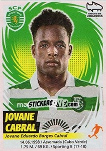 Sticker Jovane Cabral - Futebol 2018-2019 n. 285 - Panini
