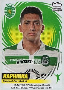 Sticker Raphinha - Futebol 2018-2019 - Panini
