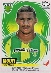 Sticker Moufi - Futebol 2018-2019 n. 294 - Panini