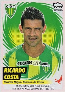 Sticker Ricardo Costa - Futebol 2018-2019 n. 297 - Panini