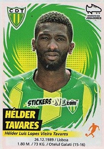 Sticker Hélder Tavares - Futebol 2018-2019 - Panini