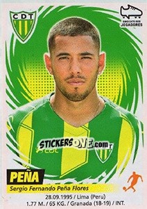Sticker Peña - Futebol 2018-2019 n. 303 - Panini