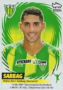 Cromo Sabbag - Futebol 2018-2019 - Panini