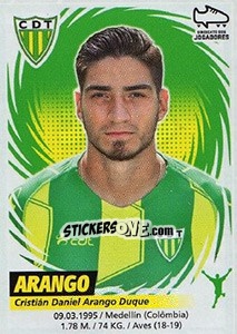 Cromo Arango - Futebol 2018-2019 - Panini