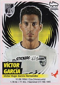 Cromo Víctor Garcia - Futebol 2018-2019 - Panini