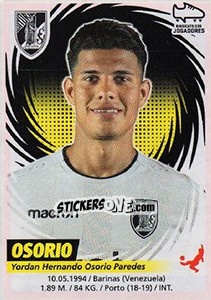 Cromo Osorio - Futebol 2018-2019 - Panini