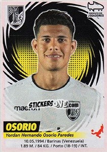 Sticker Osorio - Futebol 2018-2019 n. 313 - Panini