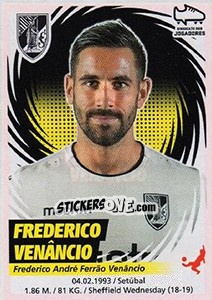 Sticker Frederico Venâncio - Futebol 2018-2019 n. 314 - Panini
