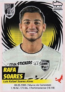 Sticker Rafa Soares - Futebol 2018-2019 n. 316 - Panini