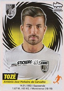 Sticker Tozé - Futebol 2018-2019 - Panini