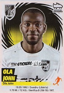 Figurina Ola John - Futebol 2018-2019 - Panini