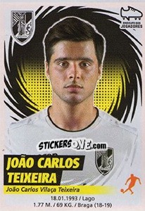 Sticker João Carlos Teixeira - Futebol 2018-2019 n. 322 - Panini