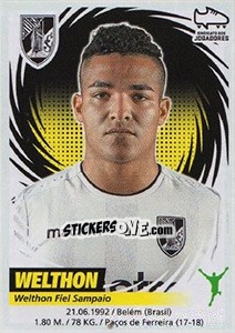 Sticker Welthon - Futebol 2018-2019 n. 325 - Panini